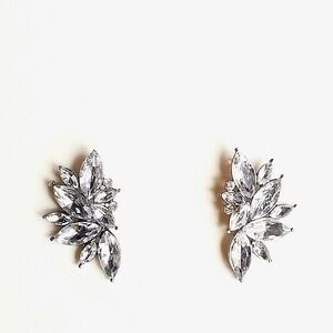 Crystal stud earrings